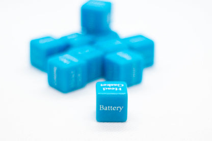 Mechanics Dice d6 – Automotive Diagnostic 6-Sided Dice by BrycesDice (16mm)