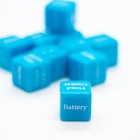 Mechanics Dice d6 | What's Wrong with Your Car Dice 6-Sided 16mm Diagnostic Dice