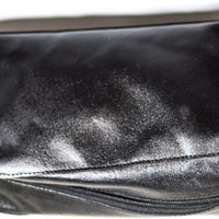 "Traveler" Leather Dice Bag / Purse (Black)