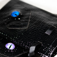 Dragon Scale Dice Bag 6x4 Inch w/Dragon Eye (red color eye)