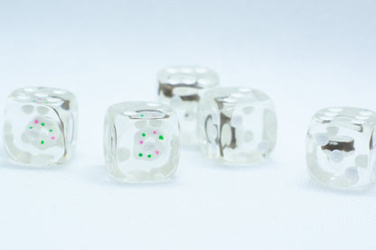 Vanilla Donut Pipped d6 16mm (Custom Dice) *Sold per die