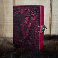 Celtic Angel Leather Journal