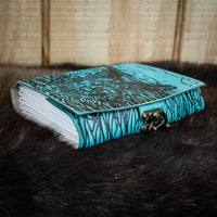 "Humpback Family" Leather Journal