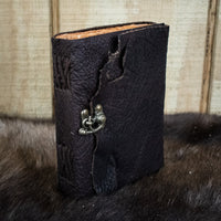 Natural Edge Buffalo Leather Journal