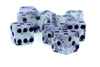 10-Pack BrycesDice 16mm Glitter d6 (Purple) Square Edge