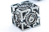 Iron Grey Deadly Arrow Dice | 7-Dice RPG Set High Visibility
