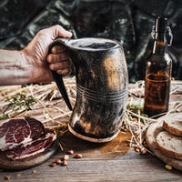 Horn Tankard Mug