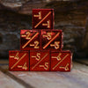 -1/-1 Counter Dice- Red, 6ct.