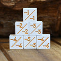 -1/-1 Counter Dice- White, 6ct.