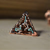 Legends of Valhalla - Copper and Blue Hollow Metal Dice Set
