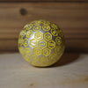 The Orb D100 -  Yellow and Silver Metal Die