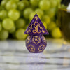 Greek Amethyst Stone Dice Set - Dice Around the World Collection