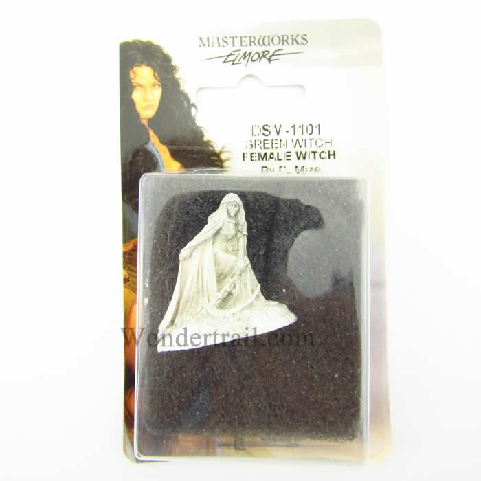 DSM1101 Green Witch Female Witch Miniature Elmore Masterworks