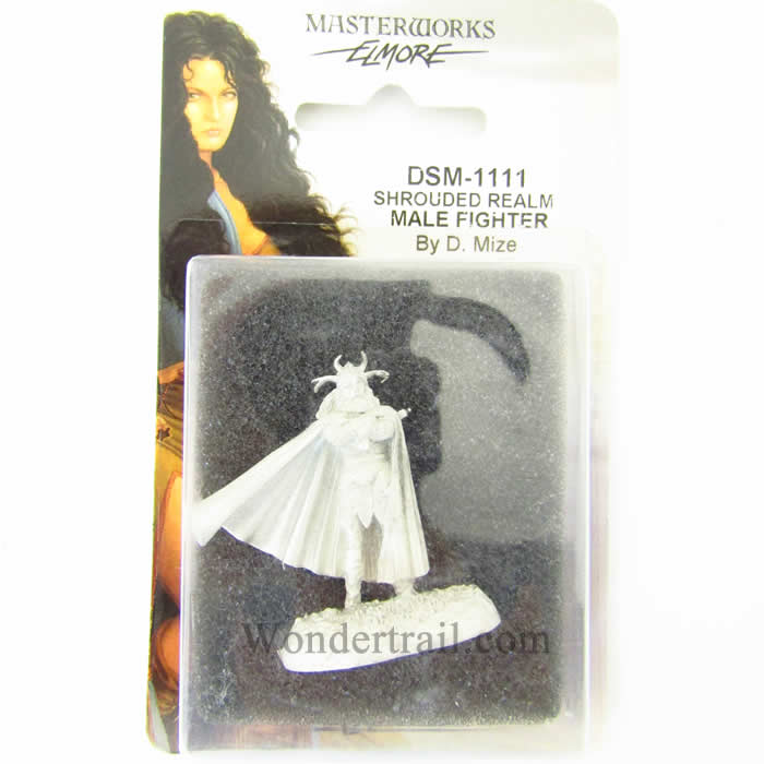 DSM1111 Shrouded Realm Male Warrior Miniature Elmore Masterwork
