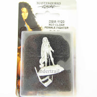 DSM1123 Cloak Female Fighter Miniature Elmore Masterwork