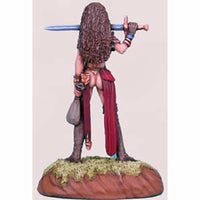 DSM1124 Female Fighter Journey to the Gathering Miniature Elmore Masterwork