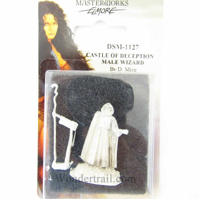 DSM1127 Male Wizard Castle of Deception Miniature Elmore Masterwork