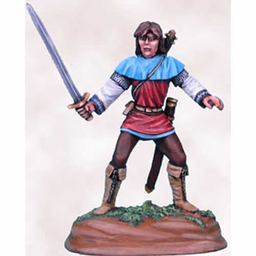 DSM1128 Male Bard Castle of Deception Miniature Elmore Masterwork