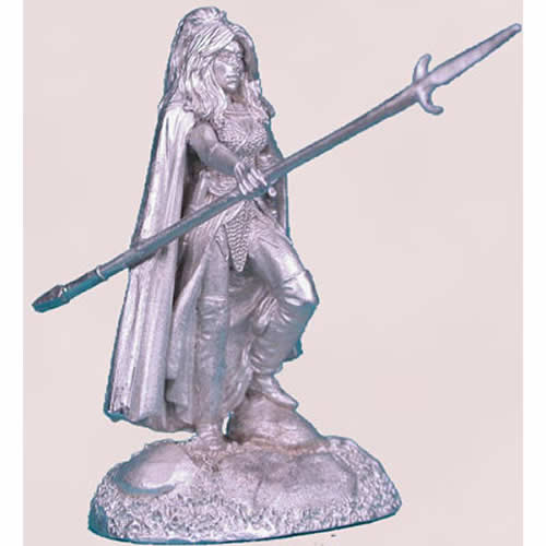 DSM1129 Female Dark Elf with Pike Miniature Elmore Masterwork