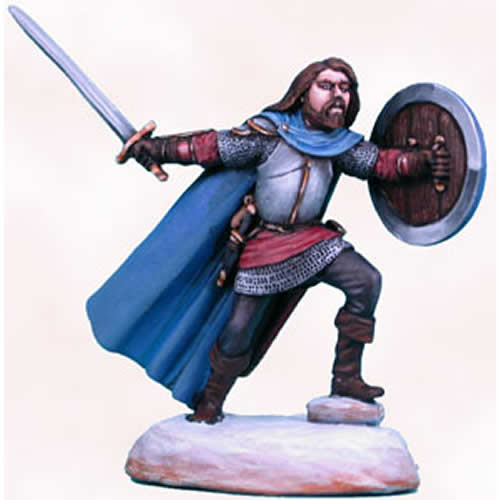 DSM1131 Male Fighter with Sword Miniature Elmore Masterwork Dark Sword