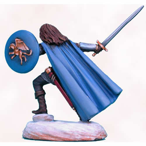 DSM1131 Male Fighter with Sword Miniature Elmore Masterwork Dark Sword
