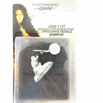 Female Fighter Waiting For Shadamerh Miniature