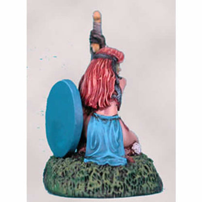 Female Fighter Waiting For Shadamerh Miniature