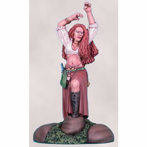 Female Sorcerer Close Combat Miniature Elmore Masterwork