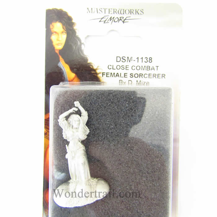 Female Sorcerer Close Combat Miniature Elmore Masterwork