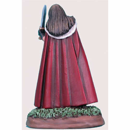 Female Fighter with Long Sword and Dagger The Protector Miniature