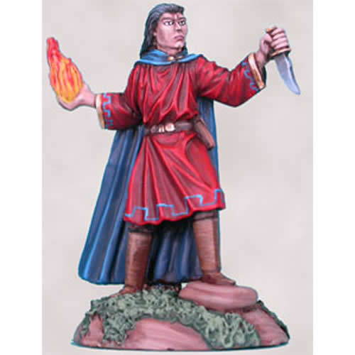 Young Male Mage With Dagger Miniature Elmore Masterwork