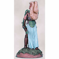Female Elven Fighter with Long Sword Miniature