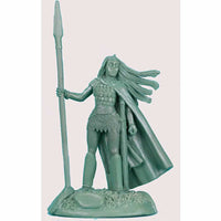 Noble Female Warrior With Spear Dangerous Journey Miniature