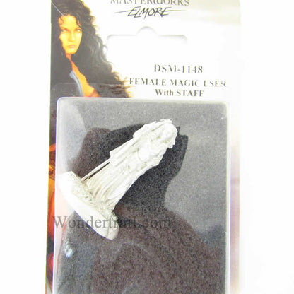 Female Magic User with Staff Miniature Elmore Masterwork