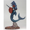 Mermaid Warrior with Turtle Shell Shield Miniature