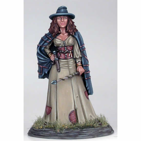 Female Witch with Wand and Dagger Miniature Elmore Masterwork