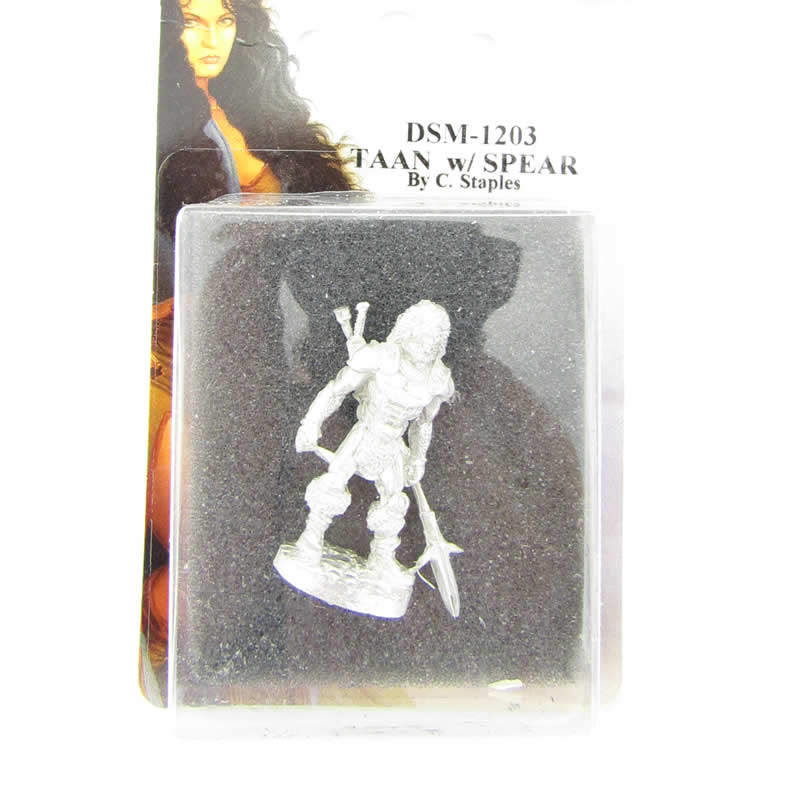 DSM1203 Taan with Spear Miniature Elmore Masterwork