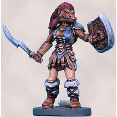 DSM1205 Taan Female with Sword Miniature Elmore Masterwork