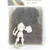 DSM1205 Taan Female with Sword Miniature Elmore Masterwork