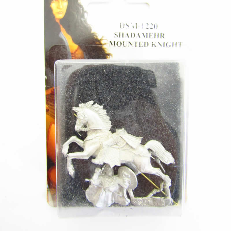 DSM1220 Shadamehr Mounted Knight Miniature Elmore Masterwork