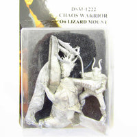 DSM1222 Chaos Warrior on Lizard Mount Miniature Elmore Masterwork