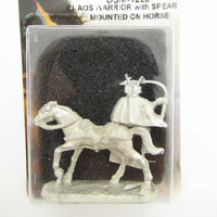 DSM1223 Chaos Warrior with Spear Mounted on Hourse Miniature