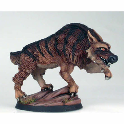 DSM1227 Boar Wolf Beast Miniature Elmore Masterwork