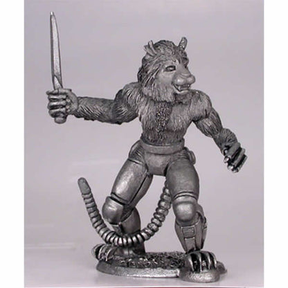 DSM1229 Cat Warrior With Dagger Miniature Elmore Masterwork