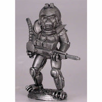 DSM1230 Cat Warrior with Laser Miniature Elmore Masterwork