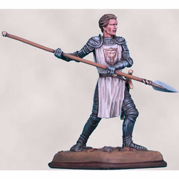 DSM2109 Male Knight with Spear Miniature Parkinson Masterworks