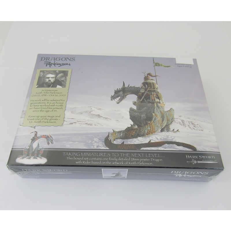 DSM2501 Northwatch Dragon and Rider Miniature Parkinson Masterworks