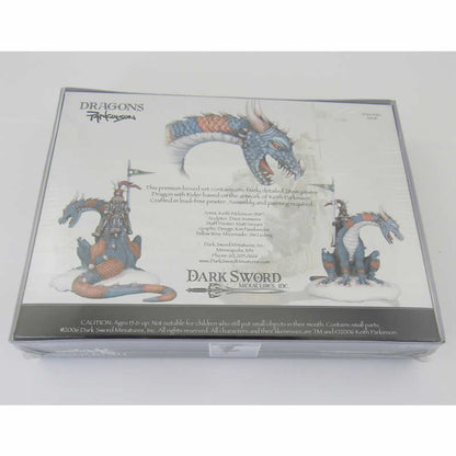 DSM2501 Northwatch Dragon and Rider Miniature Parkinson Masterworks