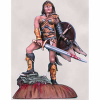 DSM3106 Dragon Blood Female Warrior with Sword Miniature