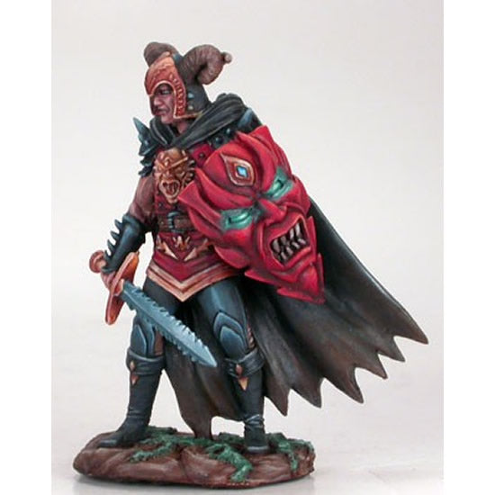 DSM4102 Male Anti-Paladin With Bastard Sword Miniature